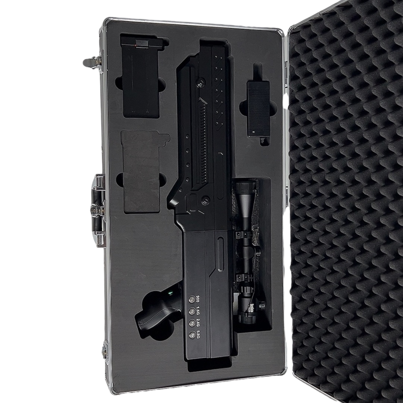  海珠手持便携式枪型低空防御反制四通道B型